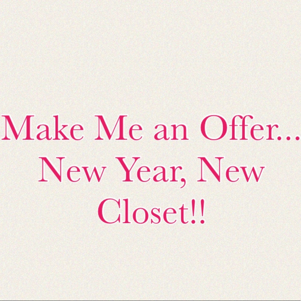 Clearing my closet! Everything must go!